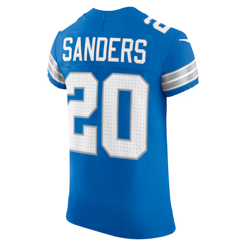 Mdoa D.Lions #20 Barry Sanders Blue Team Vapor F.U.S.E. Elite Stitched Jerseys