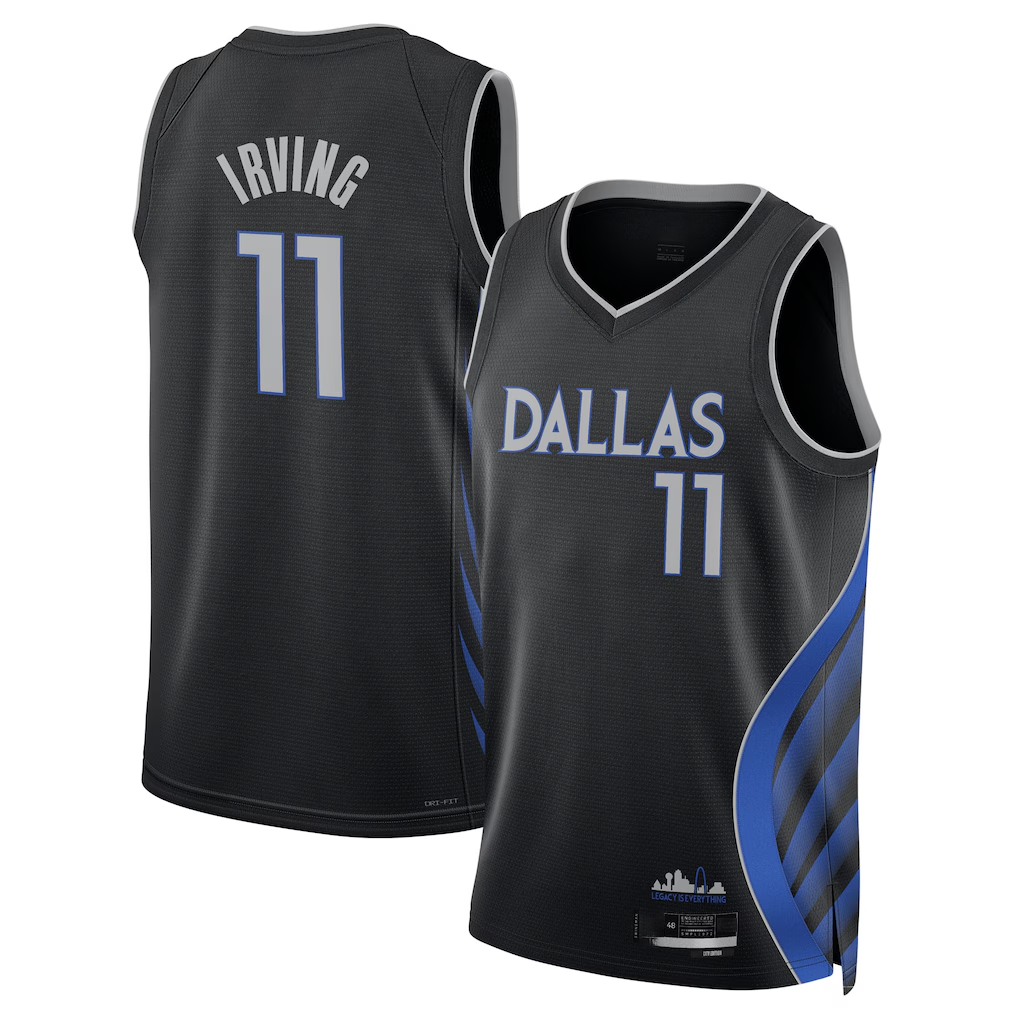Mdoa D.Mavericks #11 Kyrie Irving 2025-2026 City Edition Swingman Stitched Jerseys
