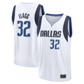 Mdoa D.Mavericks #32 Cooper Flagg White 2025 Draft First Round Pick Fast Break Replica Jerseys - Association Edition