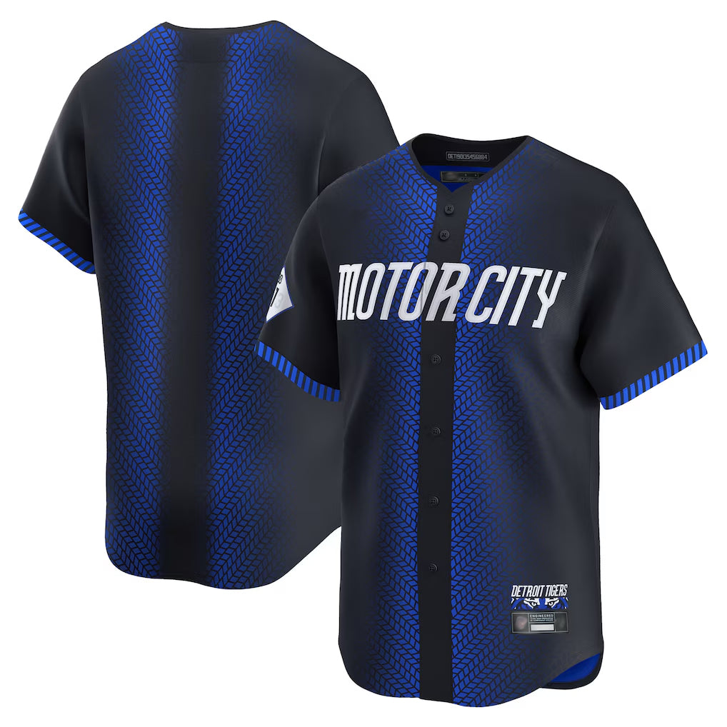 Mdoa D.Tigers Navy City Connect Home Limited Blank Player Stitched Jerseys