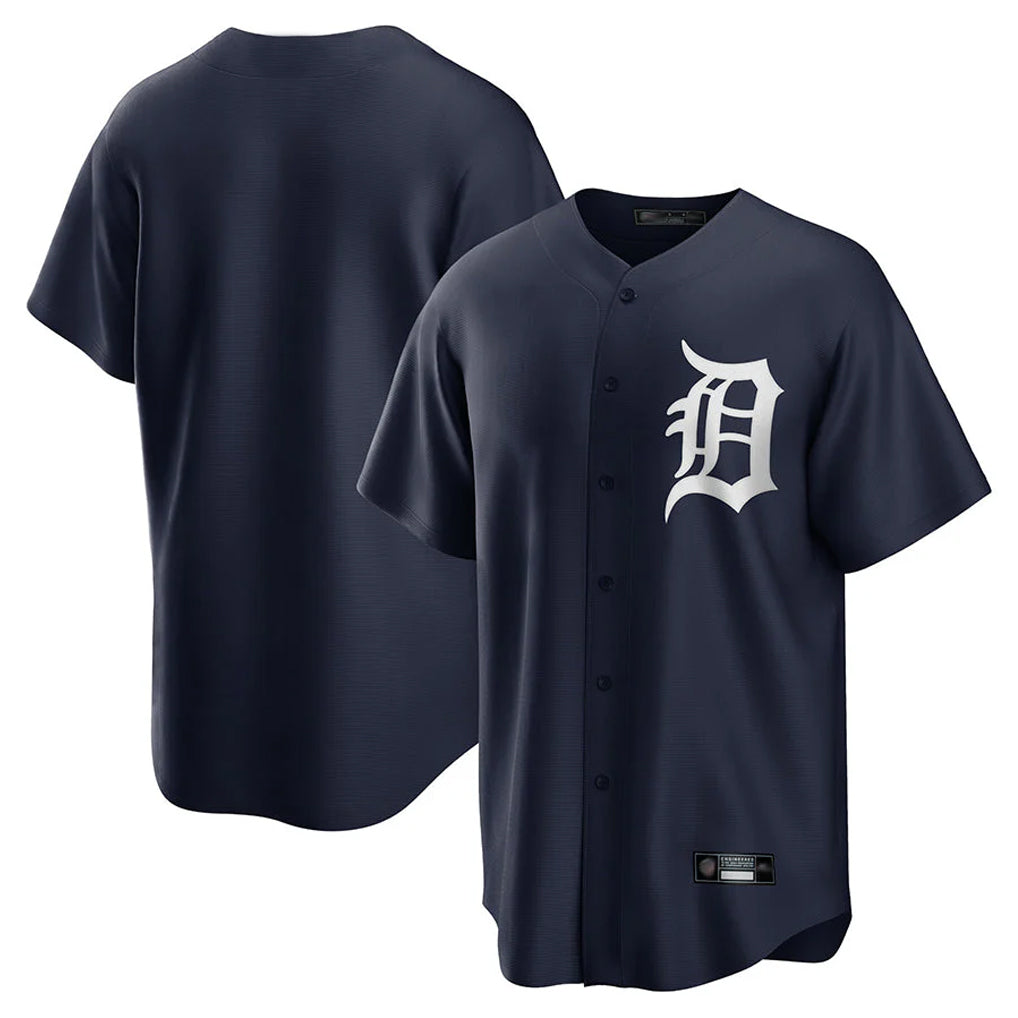 Mdoa D.Tigers Navy Game Home Blank Player Stitched Jerseys