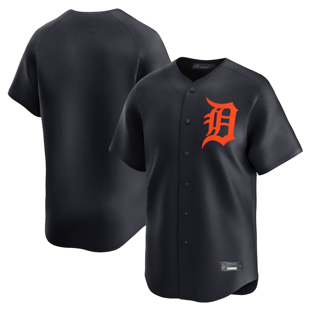 Mdoa D.Tigers Navy Home Limited Blank Player Stitched Jerseys