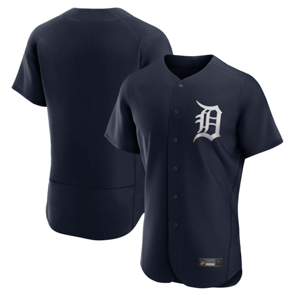 Mdoa D.Tigers Navy Home Limited Elite Blank Player Stitched Jerseys