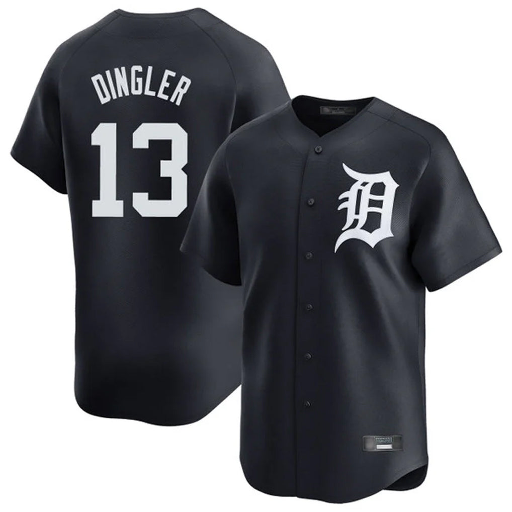 Mdoa D.Tigers #13 Dillon Dingler Player Navy Home Limited Game Stitched Jerseys