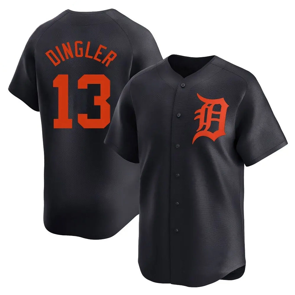 Mdoa D.Tigers #13 Dillon Dingler Player Navy Home Limited Stitched Jerseys