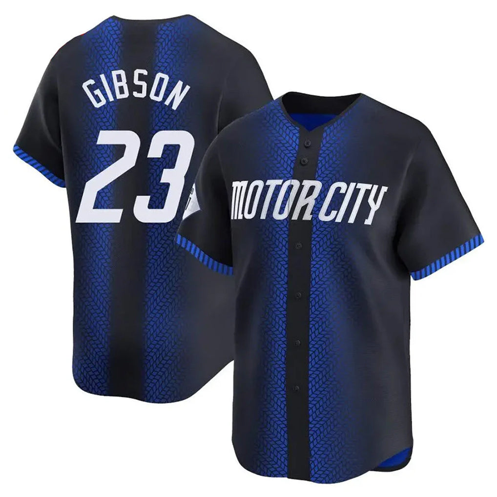 Mdoa D.Tigers #23 Kirk Gibson Player Navy City Connect Home Limited Stitched Jerseys