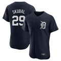 Mdoa D.Tigers #29 Tarik Skubal Player Navy Limited Elite Home Stitched Jerseys