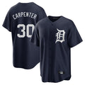 Mdoa D.Tigers #30 Kerry Carpenter Player Navy Game Home Stitched Jerseys