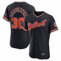 Mdoa D.Tigers #30 Kerry Carpenter Player Navy Limited Elite Home Game Stitched Jerseys