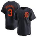 Mdoa D.Tigers #3 Alan Trammell Player Navy Home Limited Stitched Jerseys