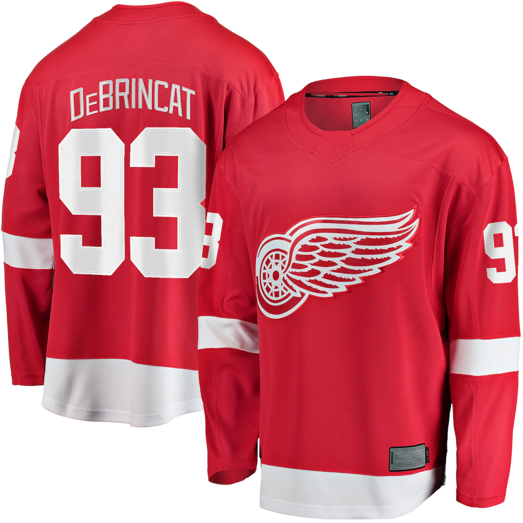 Mdoa D.Red wings #93 Alex DeBrincat Red Breakaway Jerseys