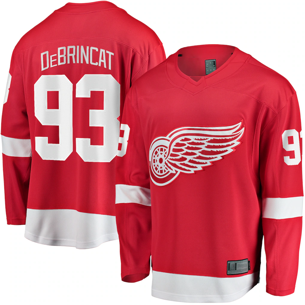 Mdoa D.Red wings #93 Alex DeBrincat Red Home Breakaway Jerseys