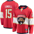 Mdoa F.Panthers F.Panthers #15 Anton Lundell Red Home Breakaway Player Jerseys