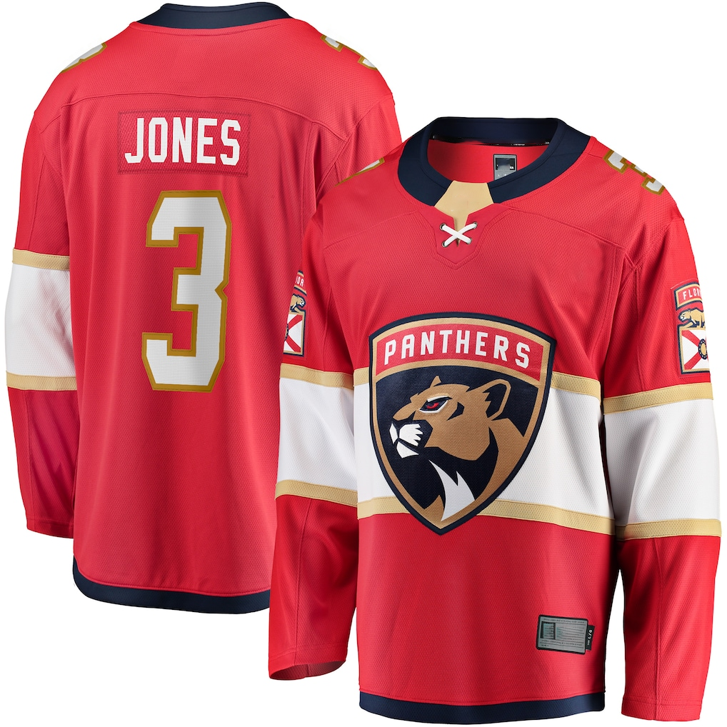 Mdoa F.Panthers #3 Seth Jones Red Home Breakaway Jerseys