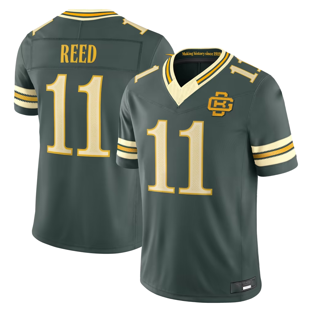 Mdoa GB.Packers #11 Jayden Reed Green  2026 Rivalries Collection Limited Stitched Jerseys