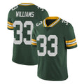 Mdoa GB.Packers #33 Evan Williams Player Green Vapor Untouchable Limited Home Game Stitched Jerseys