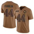 Mdoa GB.Packers #44 Zaire Franklin Player Brown Salute To Service Limited Stitched Jerseys