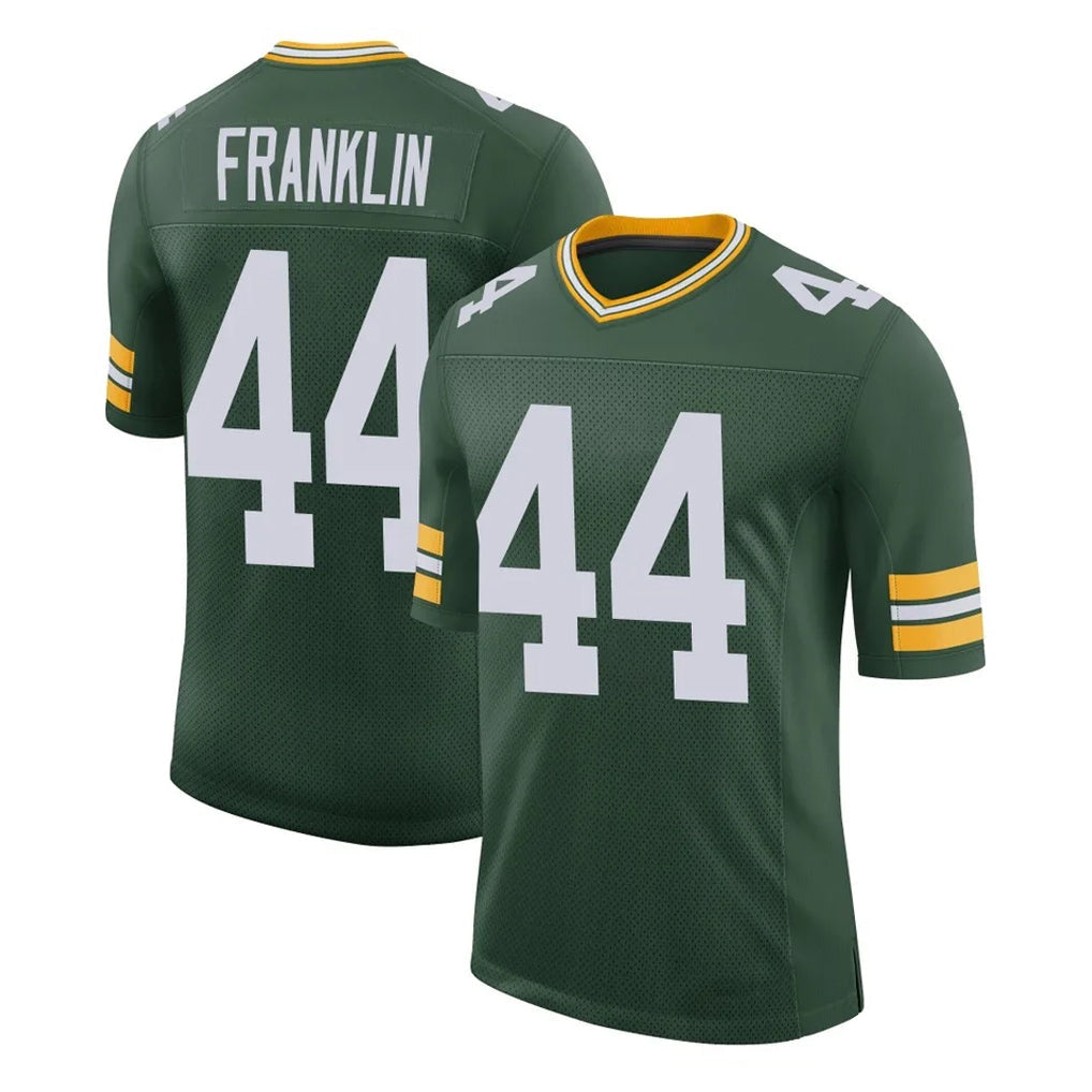 Mdoa GB.Packers #44 Zaire Franklin Player Green Limited Classic Home Game Stitched Jerseys
