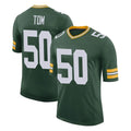Mdoa GB.Packers #50 Zach Tom Player Green Limited Classic Home Game Stitched Jerseys