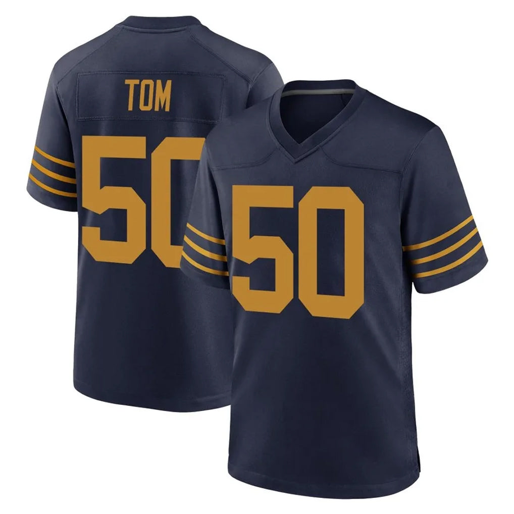 Mdoa GB.Packers #50 Zach Tom Player Navy The 1923 Classic Home Game Stitched Jerseys