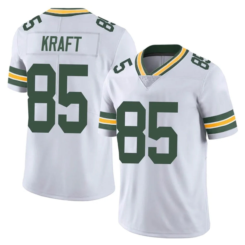 Mdoa GB.Packers #85 Tucker Kraft Player White Vapor Untouchable Limited Home Game Stitched Jerseys