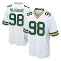 Mdoa GB.Packers #98 Javon Hargrave Player White Home Game Stitched Jerseys
