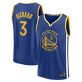 Mdoa G.State Warriors #3 Will Richard Blue Fast Break Replica Jerseys - Icon Edition