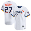 Mdoa H.Astros #27 Jose Altuve Player White City Connect Limited Home Stitched Jerseys