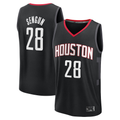 Mdoa H.Rockets #28 Alperen Sengun Black Fast Break Replica Player Stitched Jerseys-Statement Edition