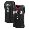 Mdoa H.Rockets #5 Fred VanVleet Black Fast Break Replica Player Stitched Jerseys-Statement Edition