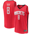 Mdoa H.Rockets #8 Jae'Sean Tate Red Fast Break Replica Stitched Jerseys-Icon Edition