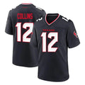 Mdoa H.Texans #12 Nico Collins Player Navy Team Home Game Stitched Jerseys