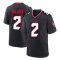Mdoa H.Texans #2 Calen Bullock Player Navy Team Home Game Stitched Jerseys