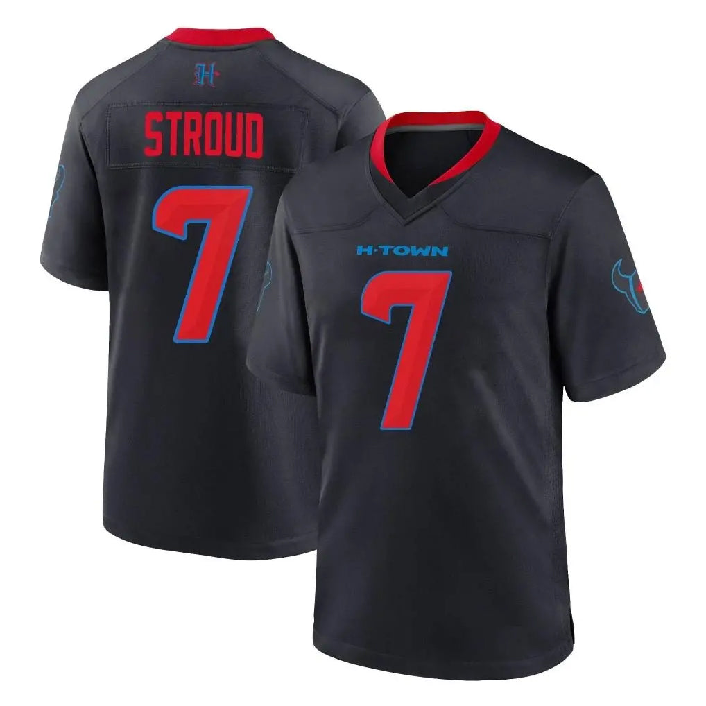 Mdoa H.Texans #7 CJ Stroud Player Navy 2nd Alternate Home Game Stitched Jerseys