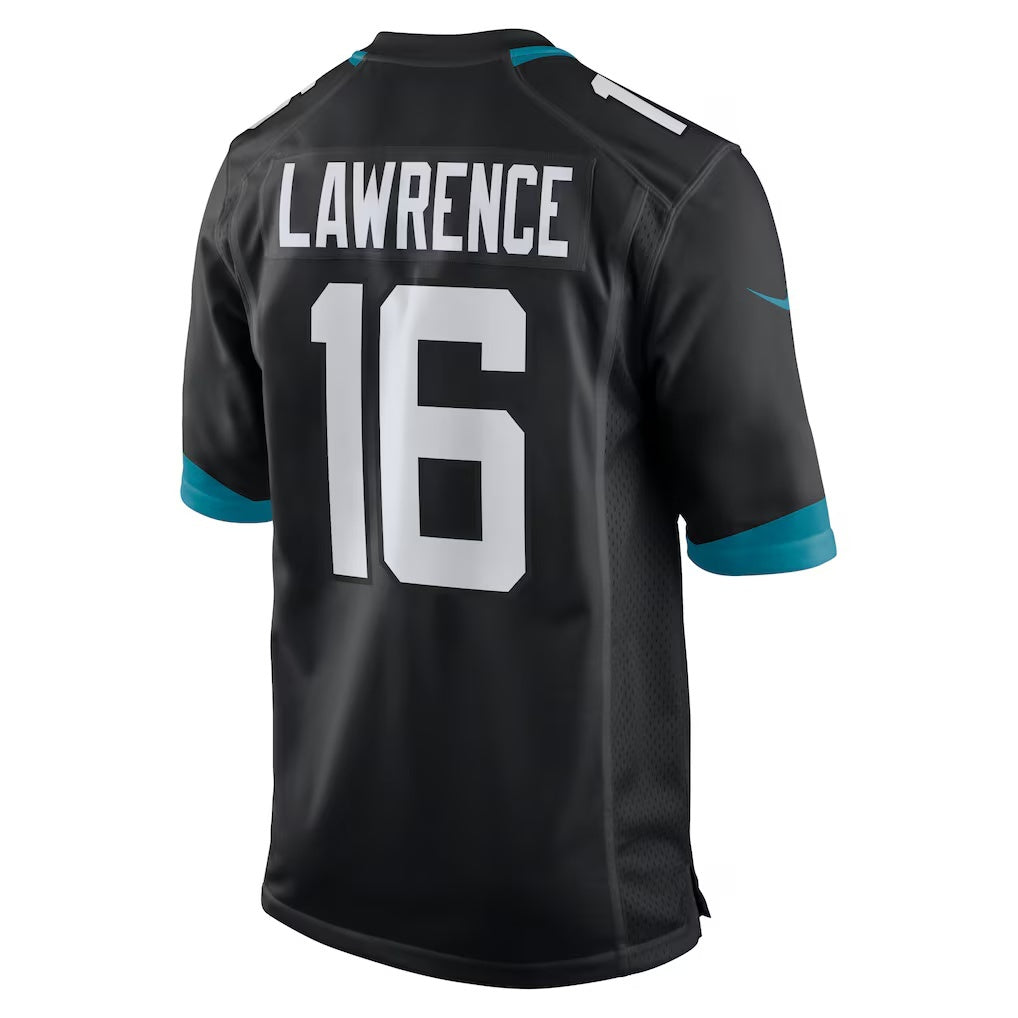 Mdoa J.Jaguars #16 Trevor Lawrence Black Alternate Game Stitched Jerseys