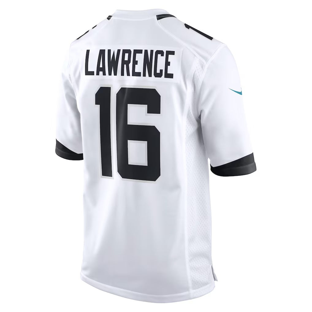 Mdoa J.Jaguars #16 Trevor Lawrence White Game Stitched Jerseys