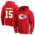 Mdoa KC.Chiefs #15 Patrick Mahomes Player Red Pullover Hoodies Stitched Jerseys