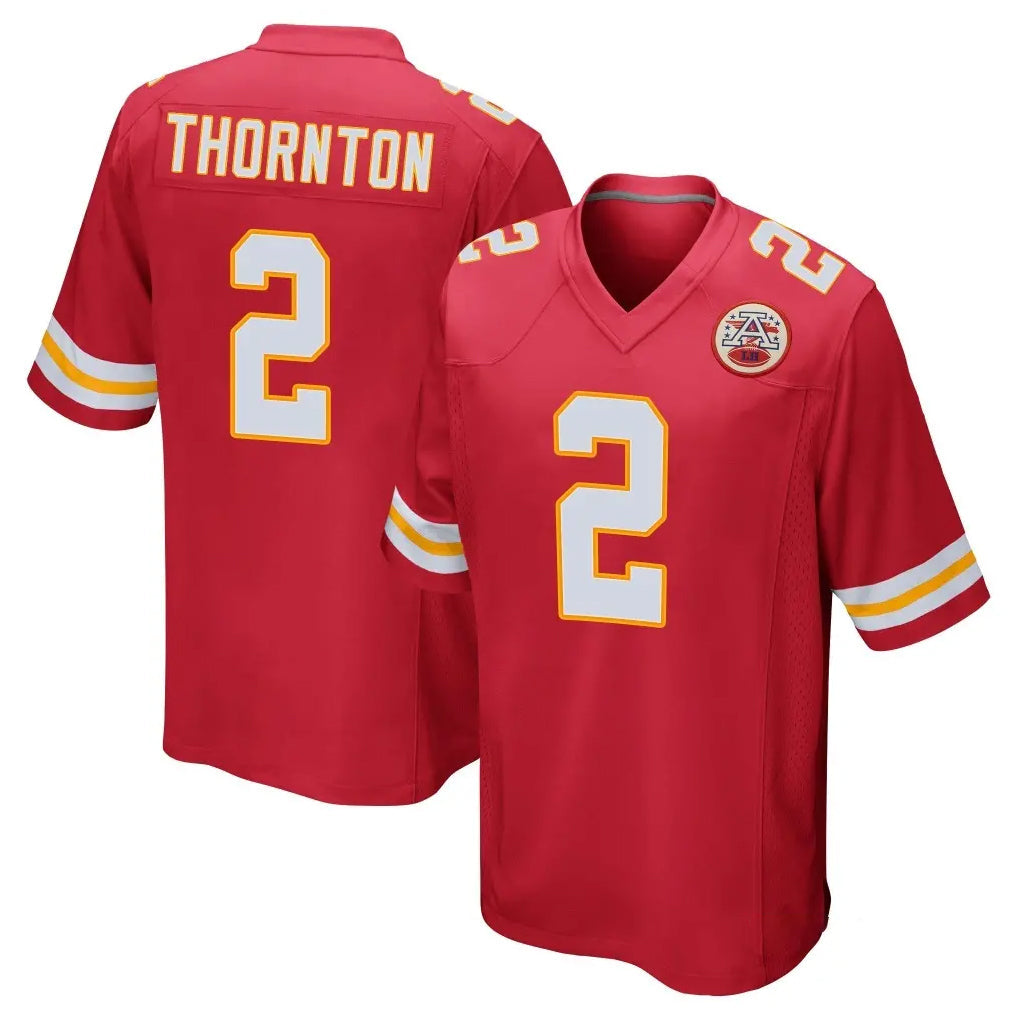 Mdoa KC.Chiefs #2 Tyquan Thornton Player Red Home Game Stitched Jerseys