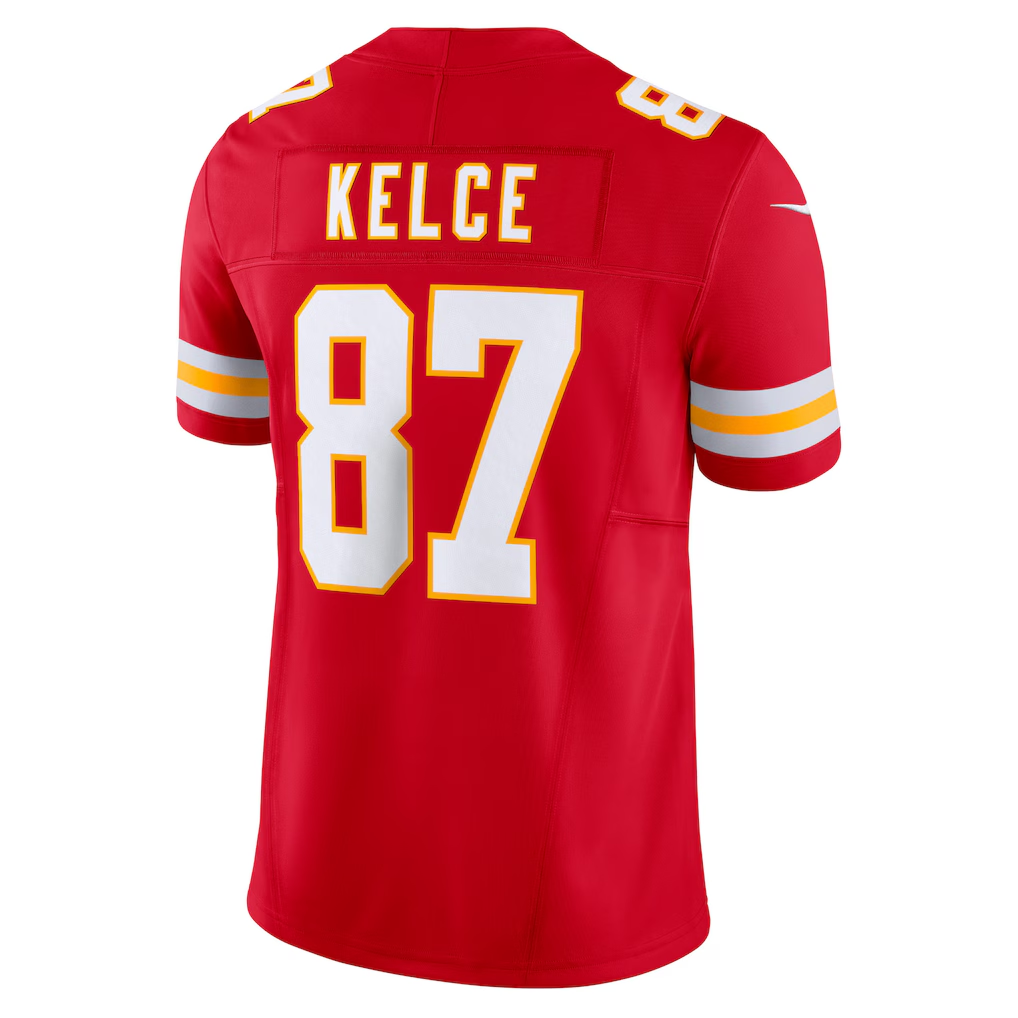 Mdoa KC.Chiefs #87 Travis Kelce Red Vapor F.U.S.E. Limited Stitched Jerseys