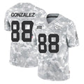Mdoa KC.Chiefs #88 Tony Gonzalez Player Arctic Camo Salute To Service Limited Game Stitched Jerseys