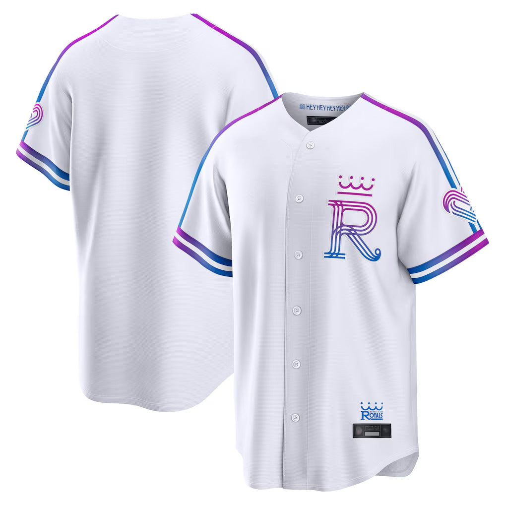 Mdoa KC.Royals White 2026 City Connect Limited Home Blank Player Stitched Jerseys
