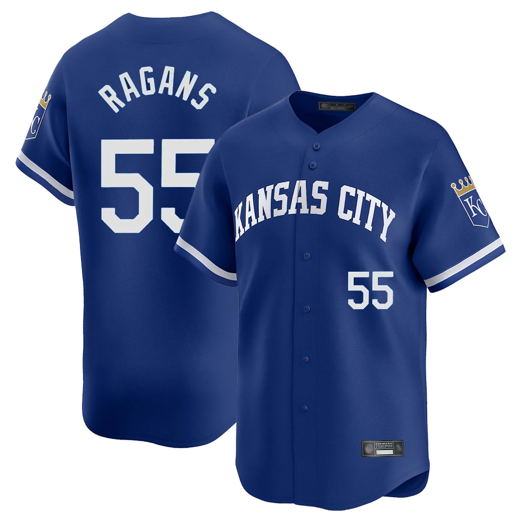 Mdoa KC.Royals #55 Cole Ragans Player Royal City Connect Limited Home Game Stitched Jerseys