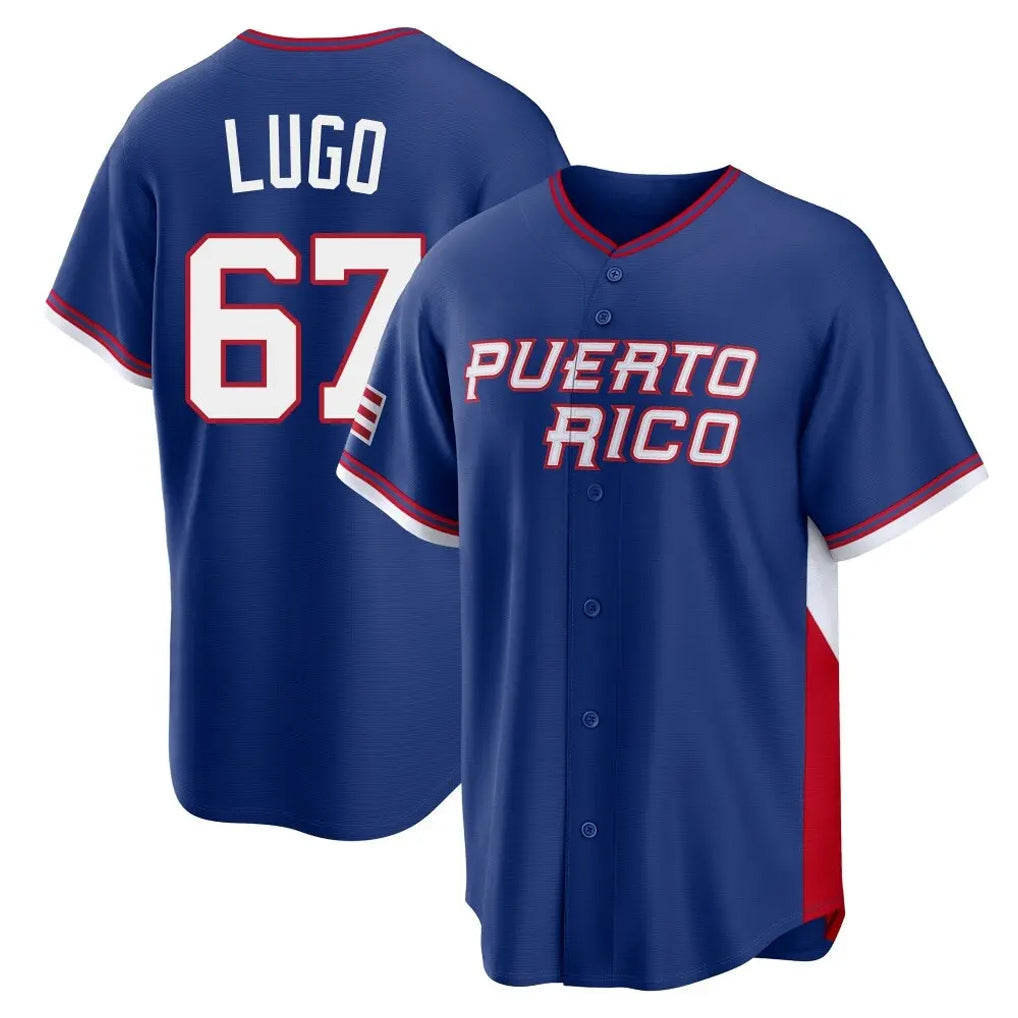 Mdoa KC.Royals #67 Seth Lugo Player Navy 2026 World Classic Home Stitched Jerseys