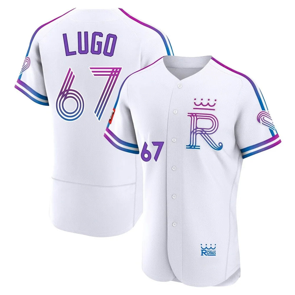 Mdoa KC.Royals #67 Seth Lugo Player White 2026 City Connect Limited Elite Home Stitched Jerseys