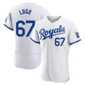 Mdoa KC.Royals #67 Seth Lugo Player White Limited Elite Home Game Stitched Jerseys