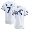 Mdoa KC.Royals #7 Bobby Witt Jr. Player White Alt Limited Elite Home Stitched Jerseys