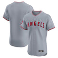 Mdoa LA.Angels Gray Home Limited Elite Blank Player Stitched Jerseys