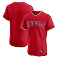Mdoa LA.Angels Red Home Limited Elite Blank Player Stitched Jerseys