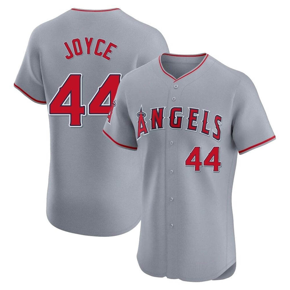 Mdoa LA.Angels #44 Ben Joyce Player Gray Home Limited Elite Stitched Jerseys