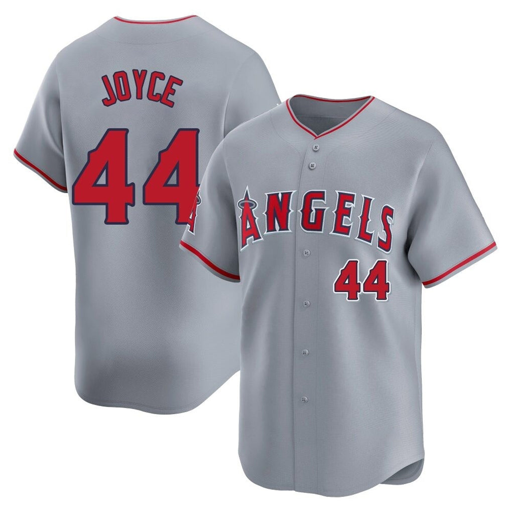 Mdoa LA.Angels #44 Ben Joyce Player Gray Home Limited Stitched Jerseys